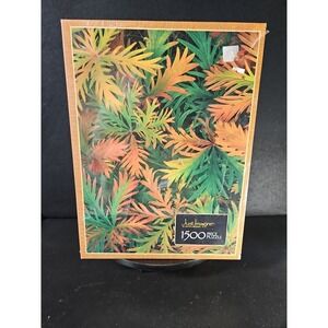 Vtg Milton Bradley Jigsaw Puzzle Just Imagine Burst Of Autumn 1500 Piece 1985